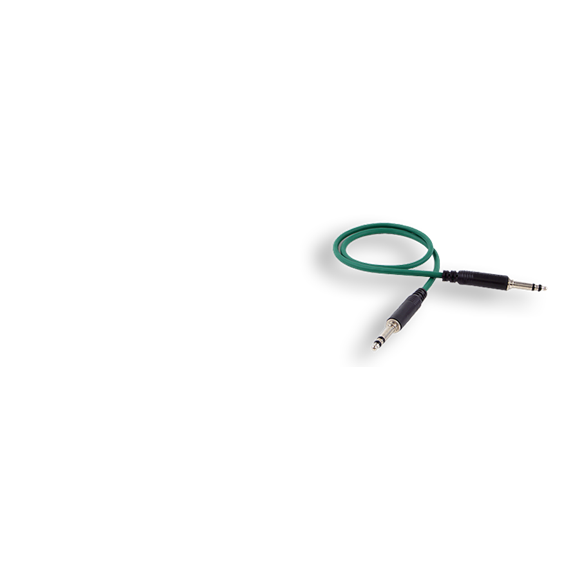 1/4&quot; [6.35mm] Long Frame Audio Patchcords