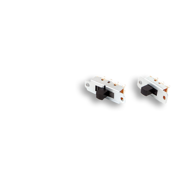 Switchcraft SPST Slide Switch – Panel Mount, 3A@250VAC, Solder Lug, NOS (2-Pack)