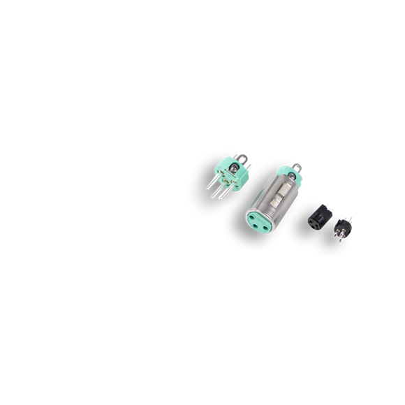 XLR and Mini-XLR Inserts
