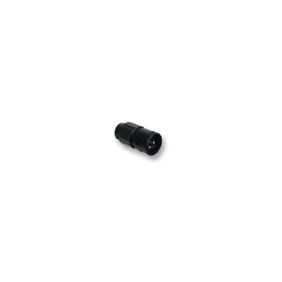 Switchcraft AAA3MBLP Low-profile Angled Male XLR Connector - Black