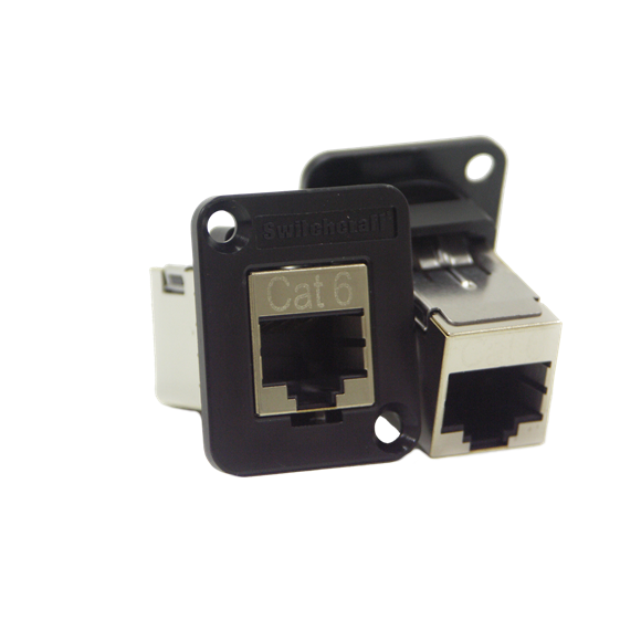 Cat6 UTP Arc Latch Easy Pass Through RJ45 Connector  Advanced Fiber  Cabling & Data Center Infrastructure from CRXCONEC