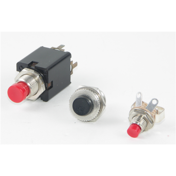Details about    10 Switchcraft 963 1A 1/4" Hole Momentary Tiny Switch Pushbutton Switches 