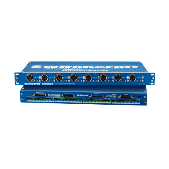 RMAS Series Dual Iso Mic Splitters