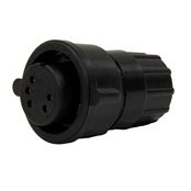 Multi-Con-X Cable End, 5-pin #20, Female, Crimp, Black, Wing, Bulk