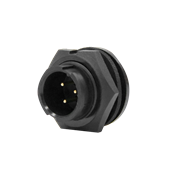 Mini-Con-X Panel, 3-pin #20, Male, Crimp, Bulk