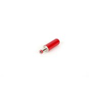 2.1mm (0.084") DC Power Plug, 1.42" overall length, red handle