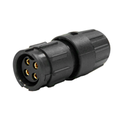 Mini-Con-X Cable-to-Cable, 4-pin #16, Female, Crimp, Bulk
