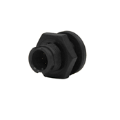 EN2 Panel Connector, 5 position #26 male pins, #26 contact size