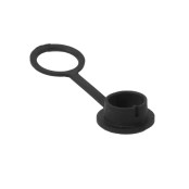 EN3 Harsh Environment Panel or Cable End Cap rated to IP68, rubber lanyard style