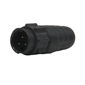 EN3 Harsh Environment Cable-to-Cable Connector, 3 contact, male