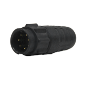 EN3 Harsh Environment Cable-to-Cable Connector, 7 contact, male