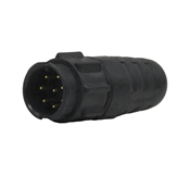 EN3 Harsh Environment Cable-to-Cable Connector, 8 contact, male