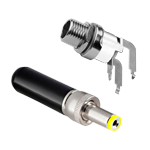 High-Temp DC Power Jacks & Plugs
