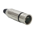 Sealed XLR Cord Connector-Male Only