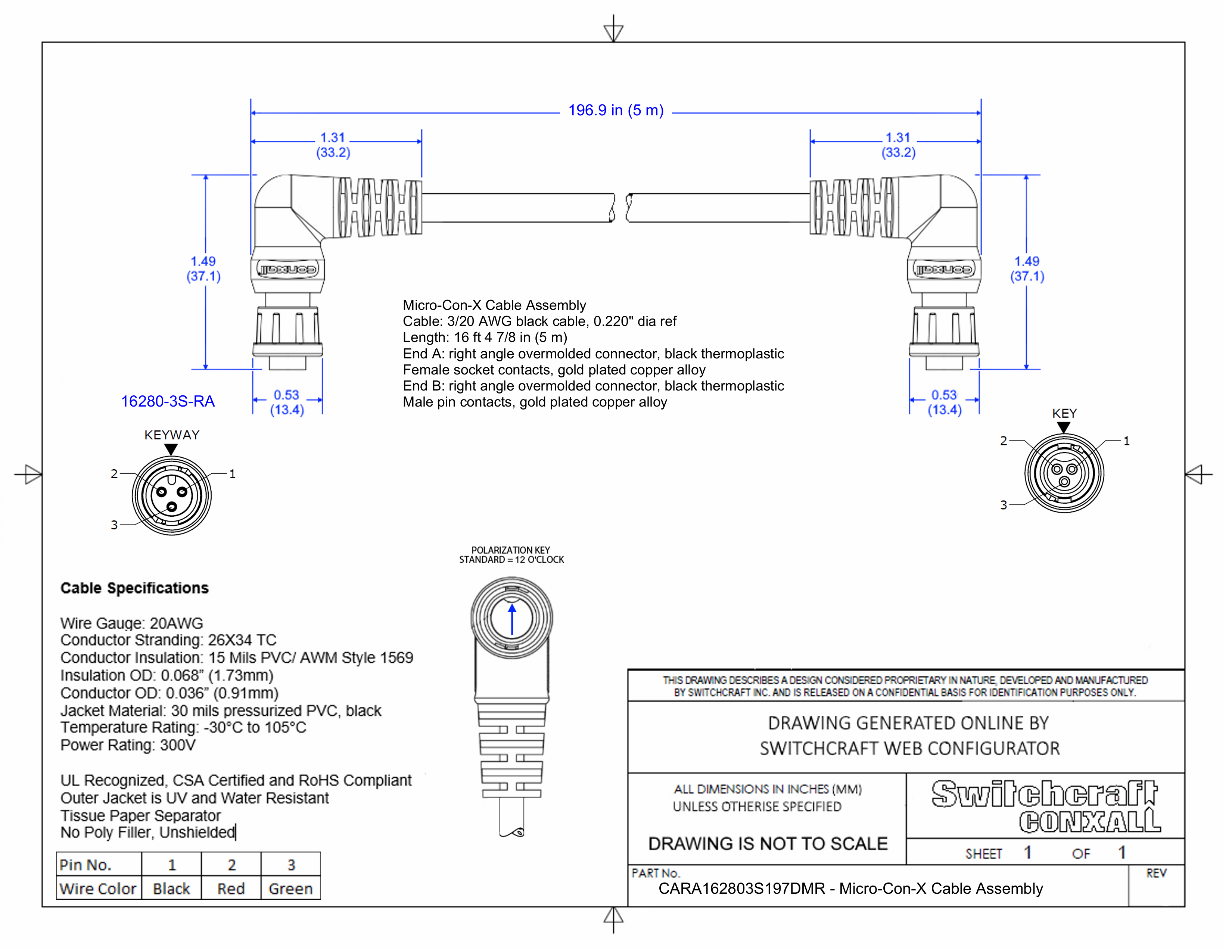 CARA162803S197DMR